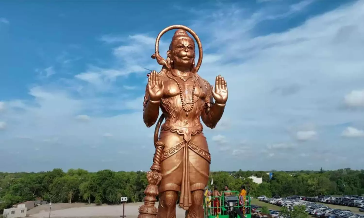 Fury as Trumps party leader calls Texas Hanuman statue ‘False Hindu God’