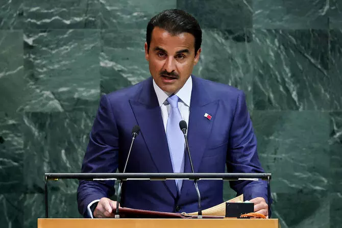 Qatar Emir accuses Israel of genocide, political assassinations at UN Assembly