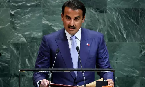 Qatar Emir accuses Israel of genocide, political assassinations at UN Assembly