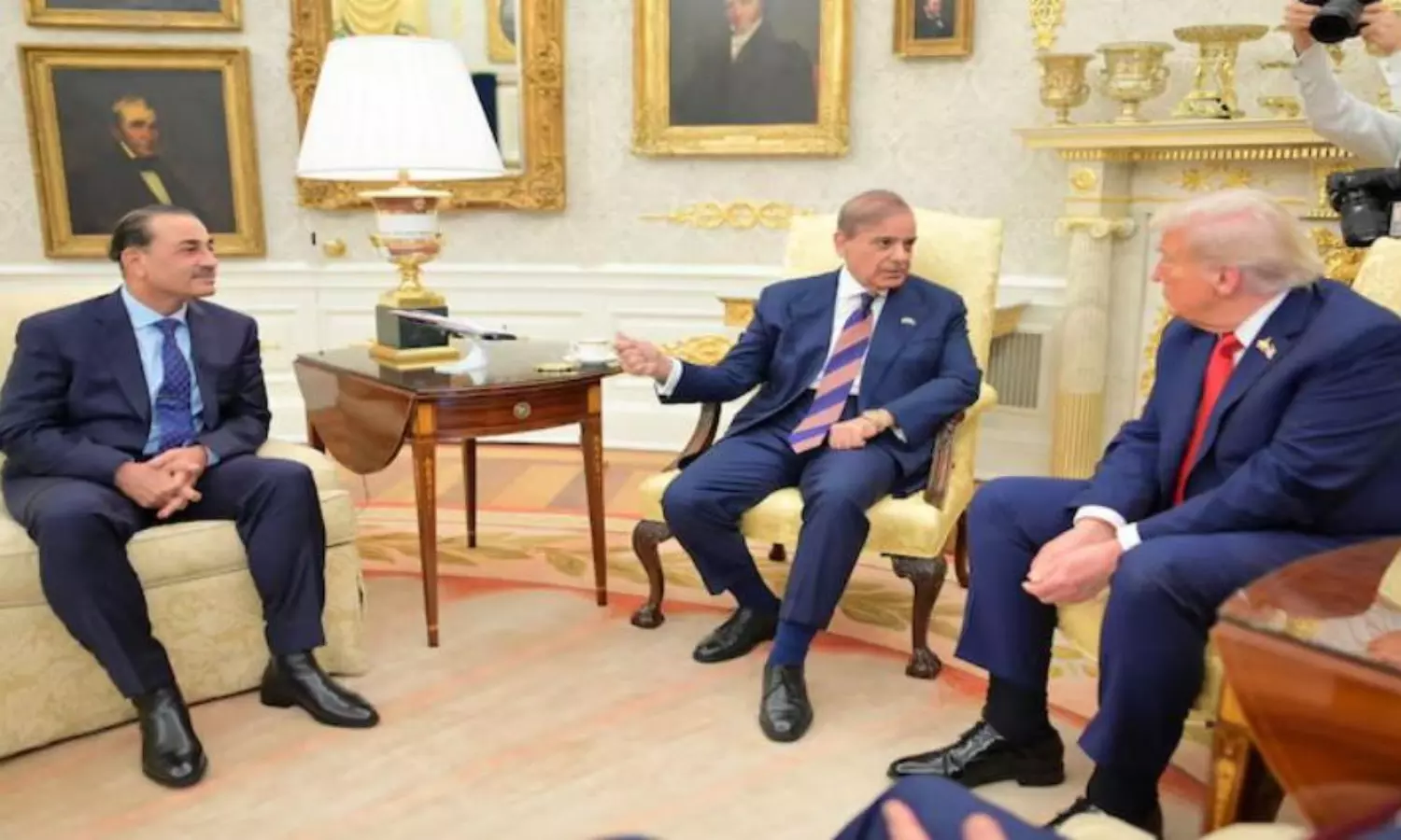 ‘Great leader coming’: Trump meets Pakistan PM Shehbaz Sharif, Army Chief Asim Munir