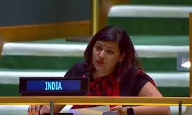 Petal Gahlot at UN