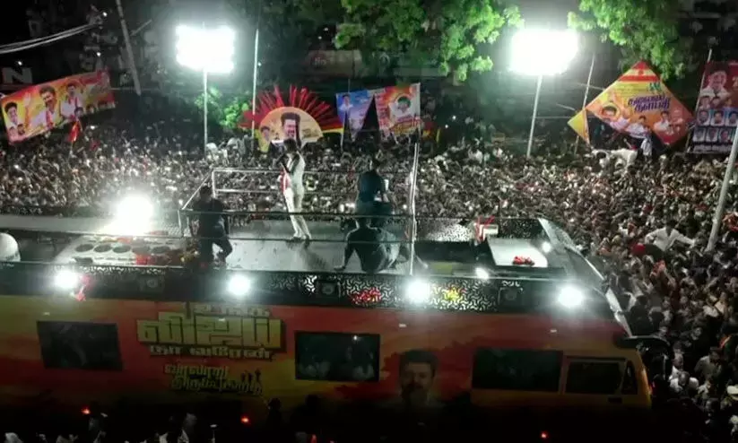 Horrendous stampede in Vijay’s rally in Karur; 36 people killed