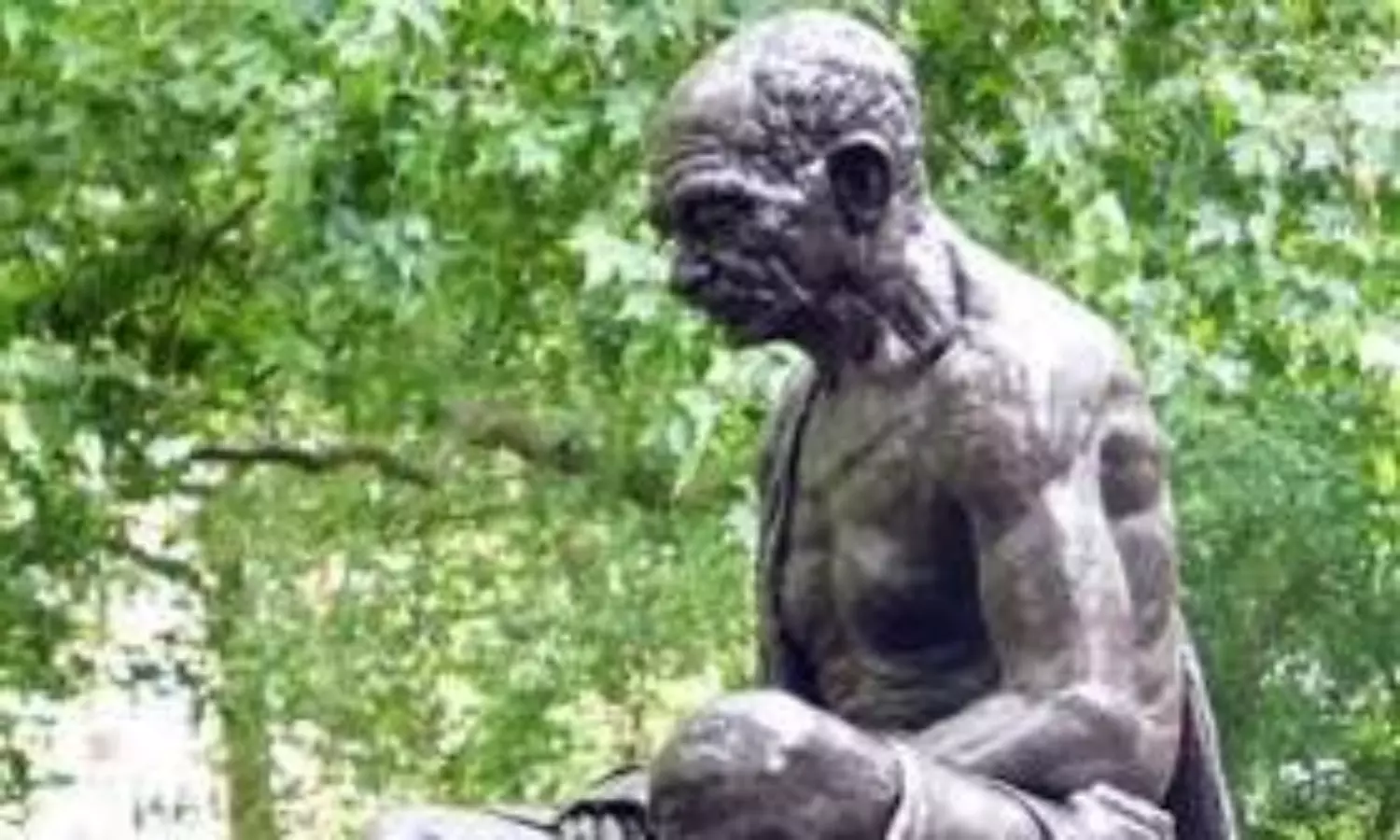 Gandhi’s statue at Tavistock Square