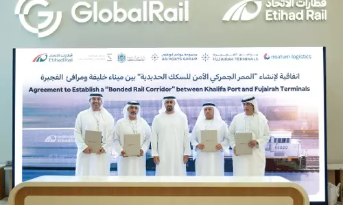 UAE launches bonded rail corridor linking Khalifa Port, Fujairah terminals