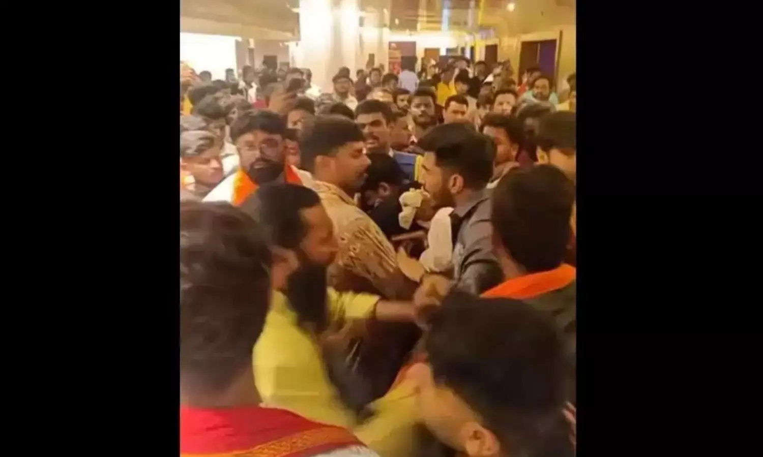Hyderabad student assaulted after entering dandiya event