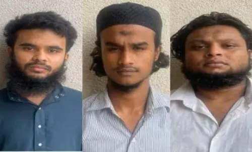 Three men in their 20s jailed till death for waging war against state as defence cites lack of evidence