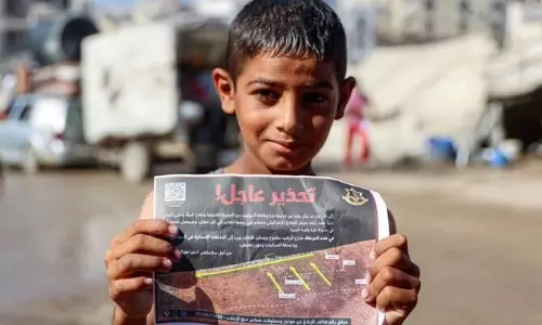 Israeli ultimatum to those remaining in Gaza City to leave or be considered terrorists