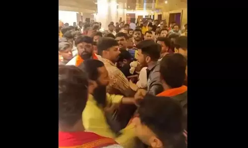 Hyderabad student assaulted after entering dandiya event