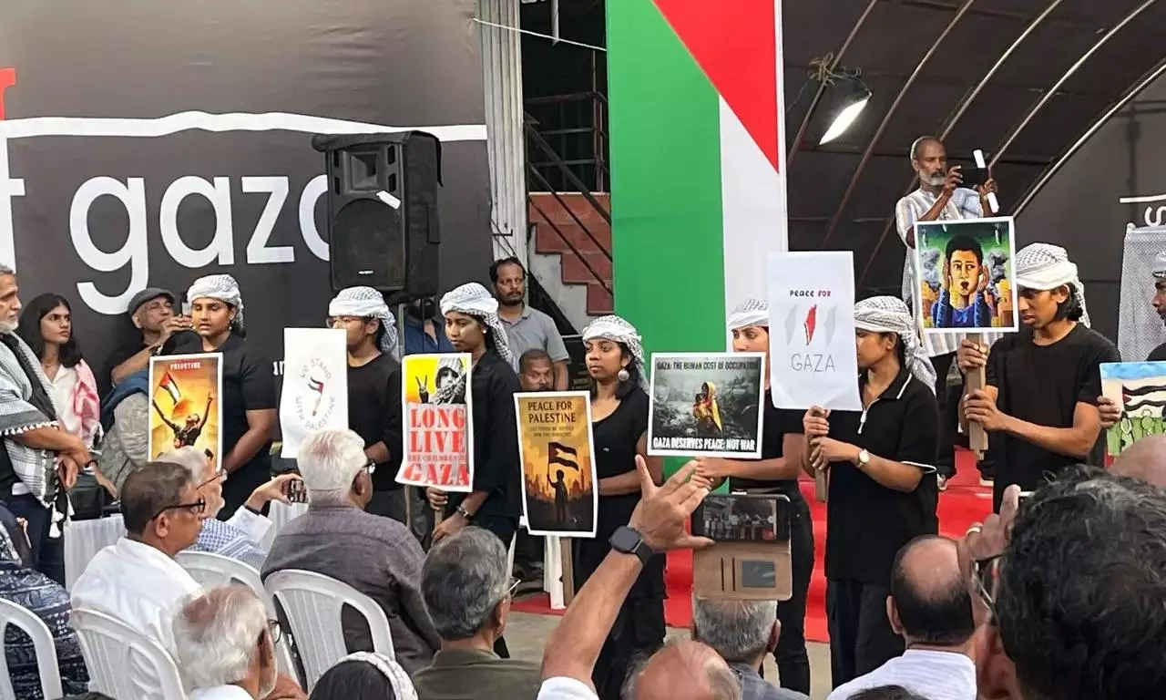 Actors, writers, activists remember Gaza’s children through ‘Names of Gaza’ in Kochi