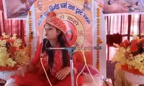Minor girl calls Muslims terrorists in Agra Hindutva event