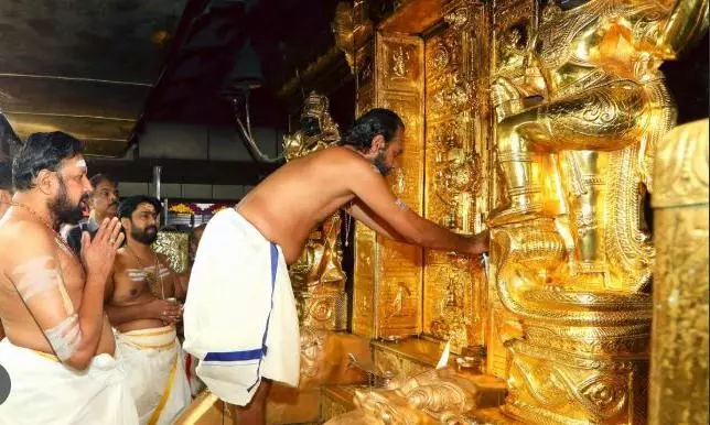 Sabarimala sponsor’s mail for using gold for wedding ‘deeply disturbing’: Kerala HC Sabarimala sponsor’s mail for using gold for wedding ‘deeply disturbing’: Kerala HC