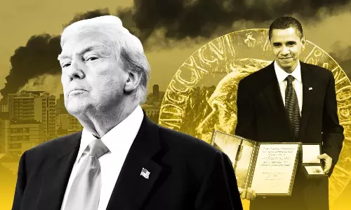 Norwegian Govt fears how Trump would react if not given Nobel Peace Prize