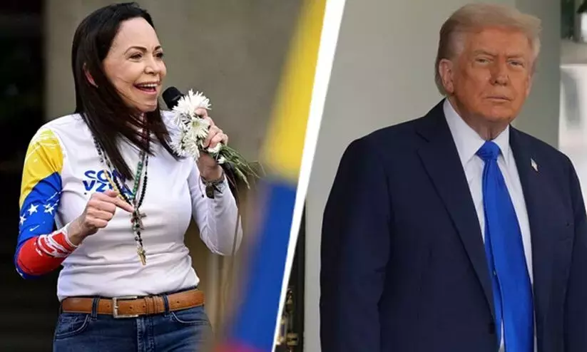 Machado dedicates Nobel Peace Prize to Donald Trump