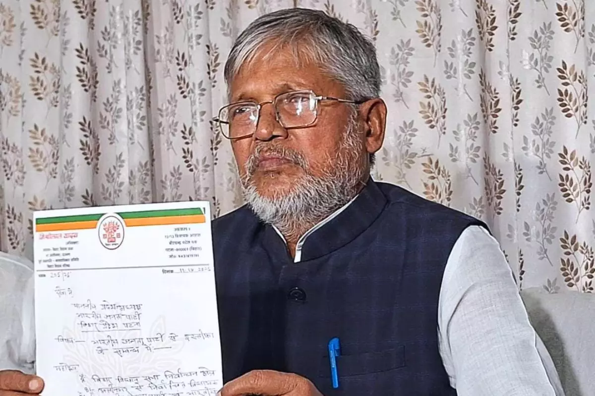 Bihar MLA Mishri Lal Yadav quits BJP, says party ‘anti-Dalit’