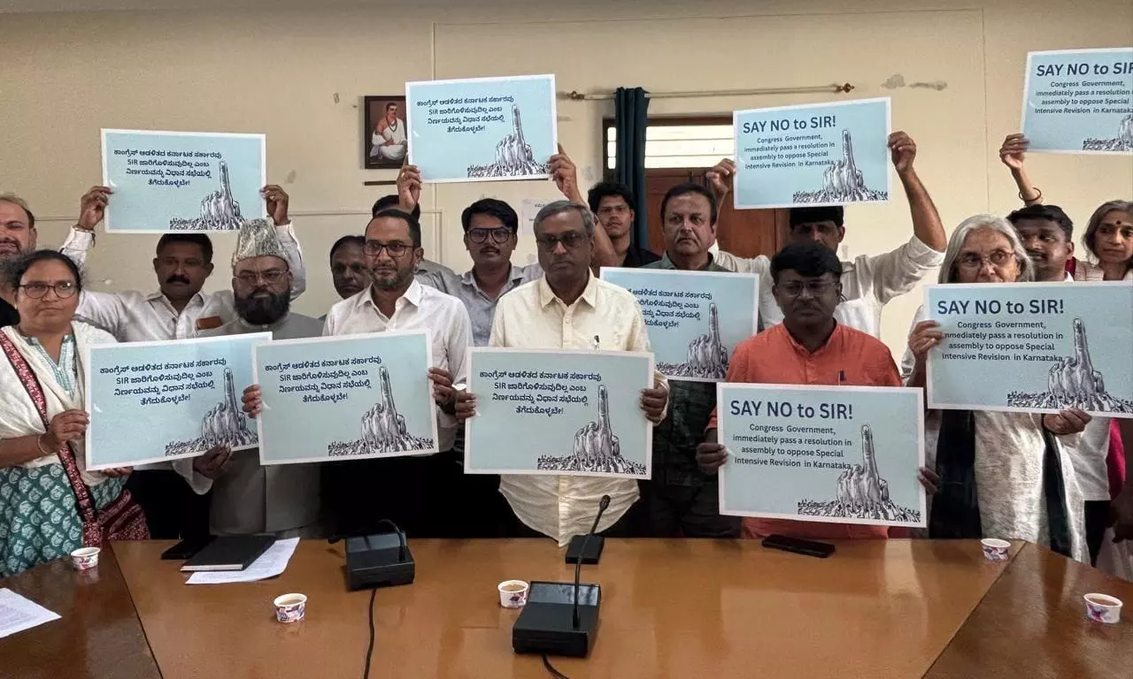 Civil society groups in Karnataka launch campaign opposing Election Commission’s voter roll revision