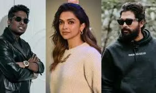 Atlee, Deepika Padukone, Allu Arjun