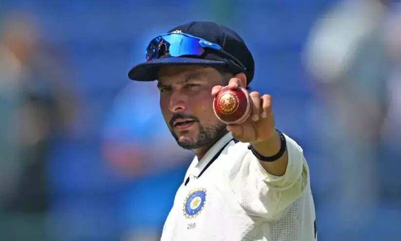 Kuldeep Yadav achieves record with 5 five-wicket hauls in Tests