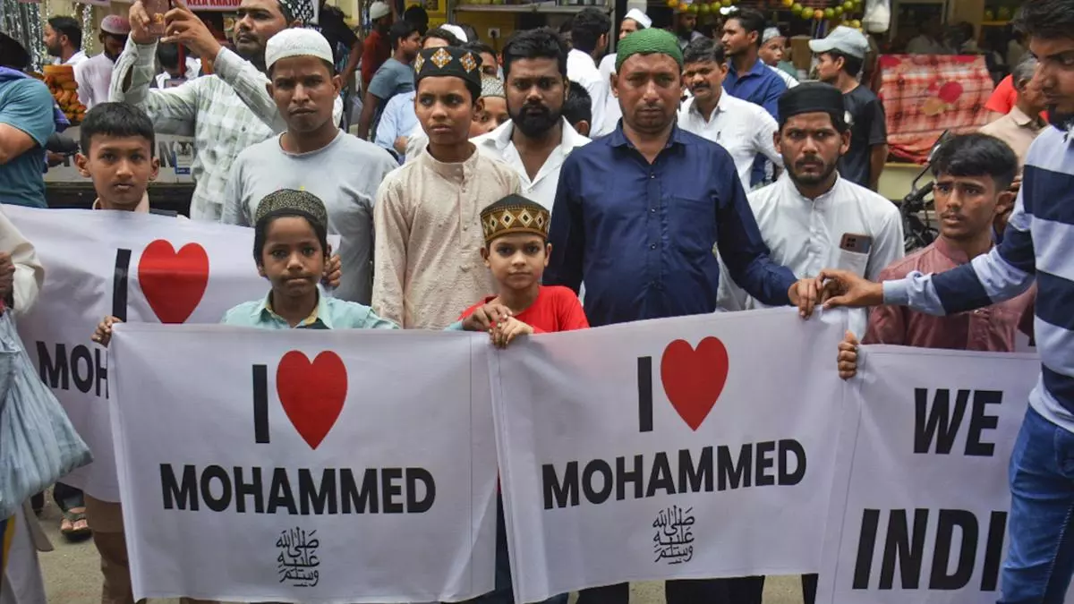 Over 4,500 booked, 285 arrested in ‘I Love Muhammad’ protests across India