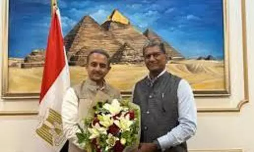 Union Minister Kirti Vardhan Singh Cairo Gaza Peace Summit