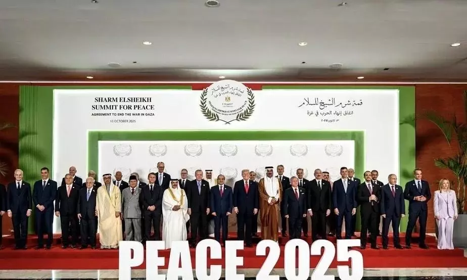 Document to support Gaza ceasefire deal signed in Egypts Sharm el-Sheikh