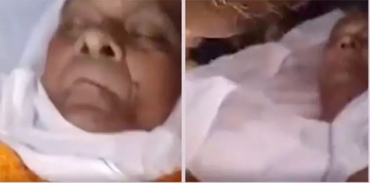 Retired IAF officer stages his own funeral to open new cremation ground in Bihar