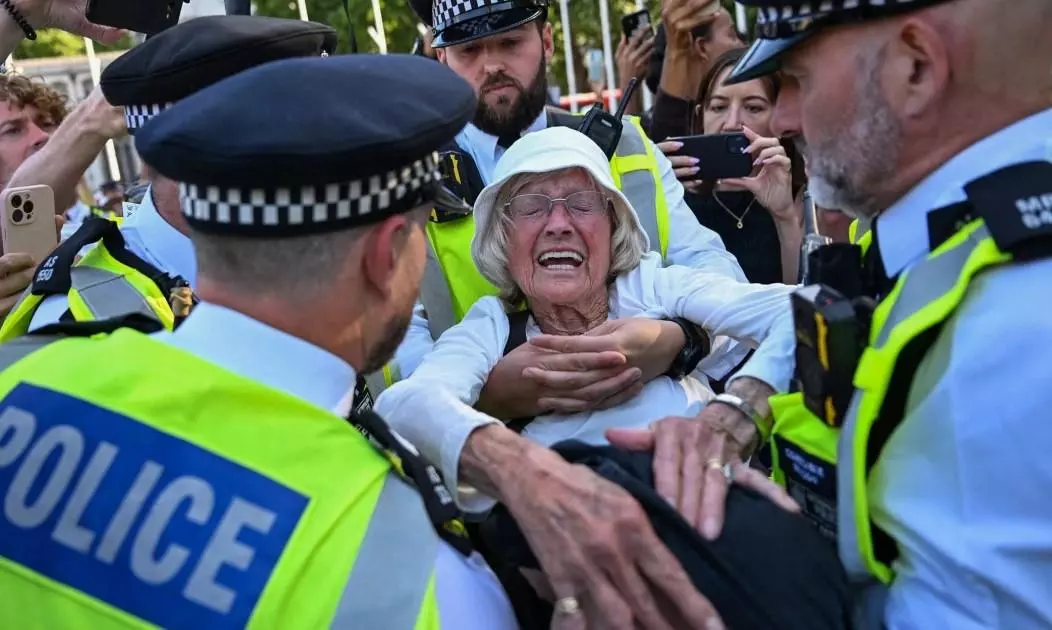 UK arrests peaceful pro-Palestinian protesters, ignoring real threats UK arrests peaceful pro-Palestinian protesters, ignoring real threats