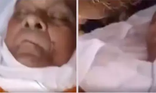 Retired IAF officer stages his own funeral to open new cremation ground in Bihar