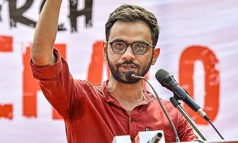 Umar Khalid’s counsel says charges based only on statements, no evidence