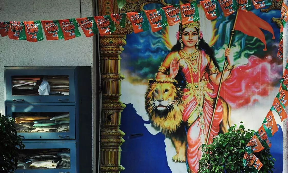 ‘Corporate Hindutva’: Congress slams BJP for selling sacred names