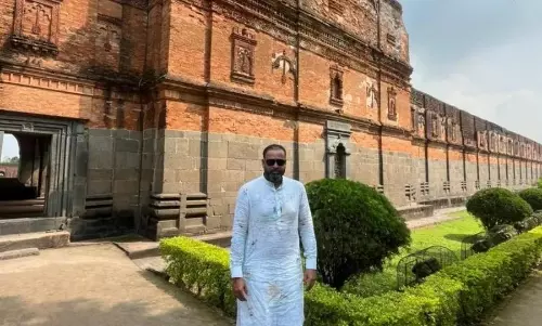 Yusuf Pathan’s photo from a century-old mosque sparks BJP claim it was a temple