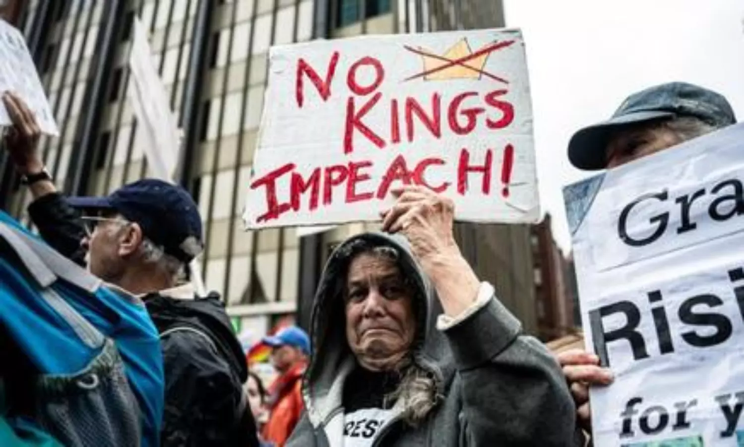 ‘No Kings’ protests sweep US as demonstrators rally against Trump