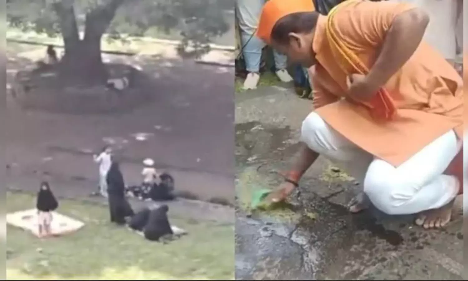 BJP workers carry out purification ritual at Pune fort after namaz video goes viral