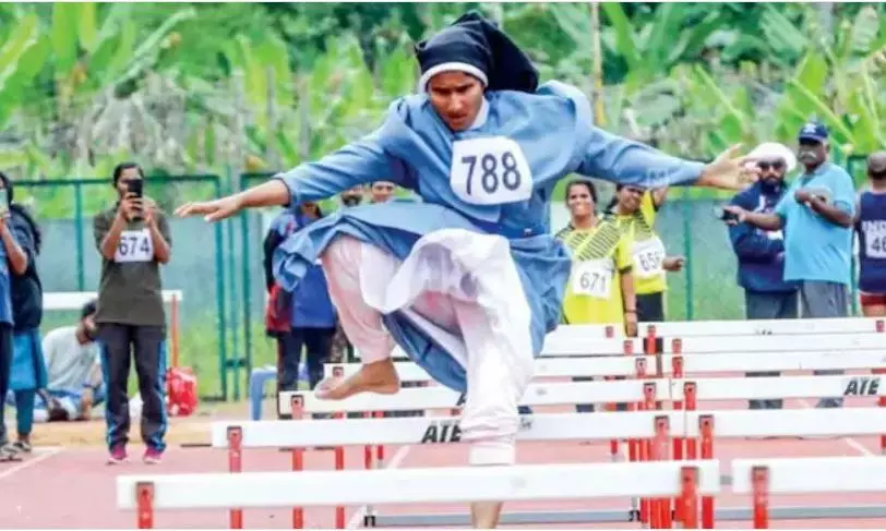 ‘Symbol of willpower’: Kerala nun, 55, wins ‘State Masters’ race in hurdles ‘Symbol of willpower’: Kerala nun, 55, wins ‘State Masters’ race in hurdles