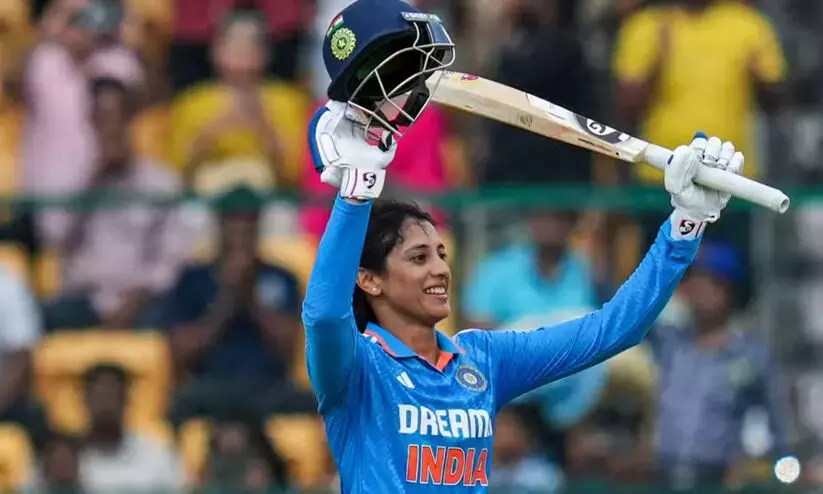 Indias Smriti Mandhana scripts world record Indias Smriti Mandhana scripts world record