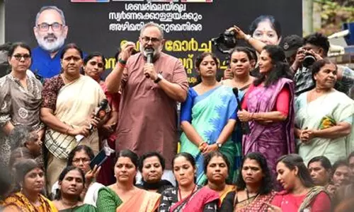 2-day siege on Kerala Secretariat announced by BJP over Sabarimala gold scam issue