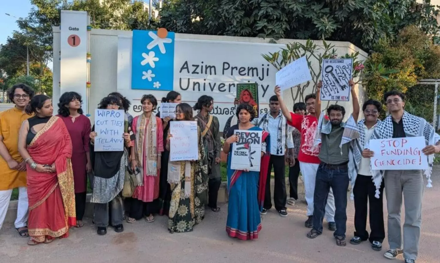 Technologies developed in collaboration with Israel used to kill Palestinians: Azim Premji varsity urged to end ties with Israel