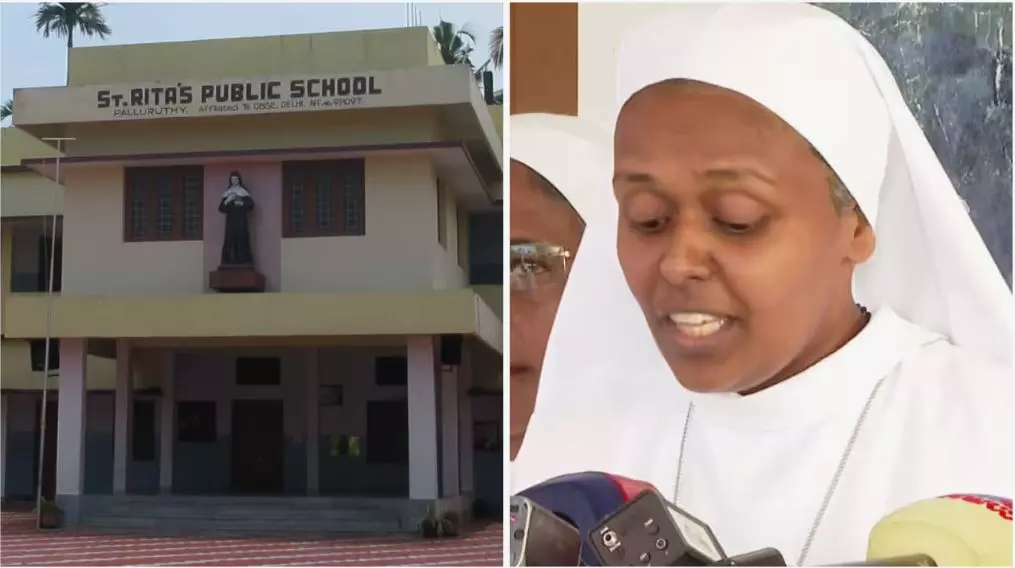 St. Ritas school principal Sr Heleena Alby chosen for Best Principal award St. Ritas school principal Sr Heleena Alby chosen for Best Principal award