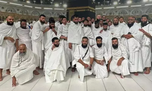 Indian pilgrims with sensory disabilities complete Umrah in ‘Journey of a Lifetime’ Indian pilgrims with sensory disabilities complete Umrah in ‘Journey of a Lifetime’