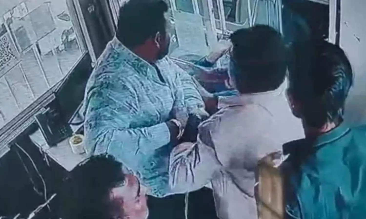 BJP leader’s son, friends caught on video assaulting toll booth staffer