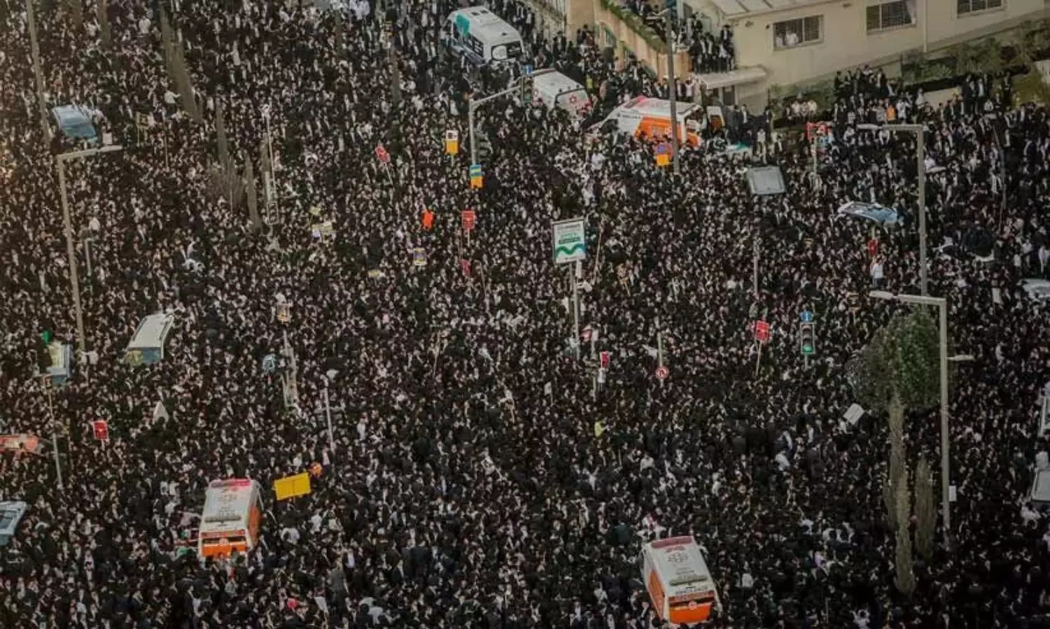 Ultra-Orthodox Jews in Israel hold protest in Jerusalem against military service