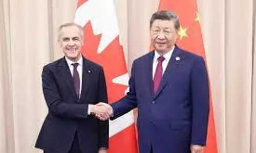 Xi Jinping, Mark Carney Xi Jinping, Mark Carney