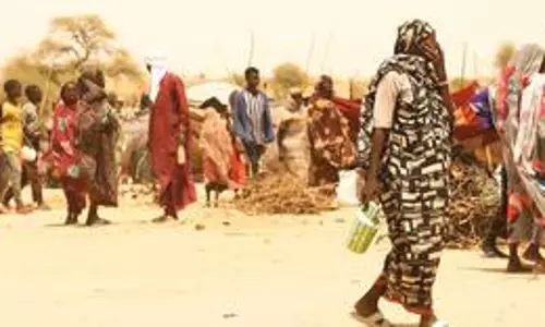 Amid mass atrocities in Sudan’s El Fasher, tens of thousands flee on foot