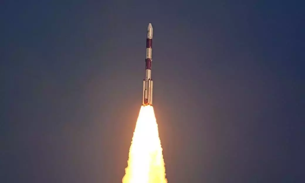 ISRO’s ‘Bahubali’ rocket lifts off with its heaviest satellite
