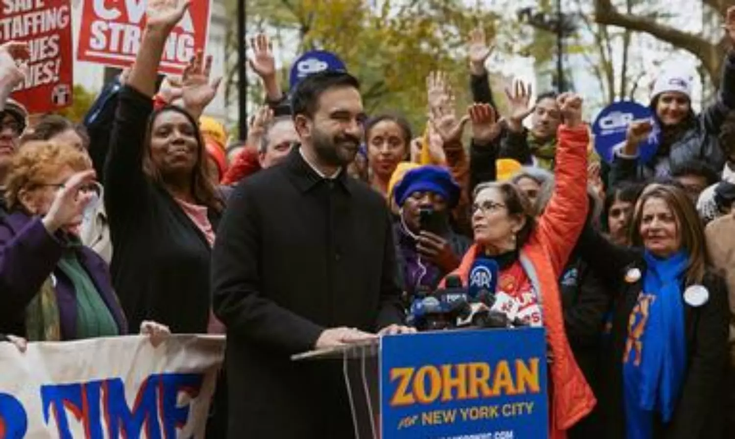 With spotlight on New York mayoral race, US voters head to state, local polls