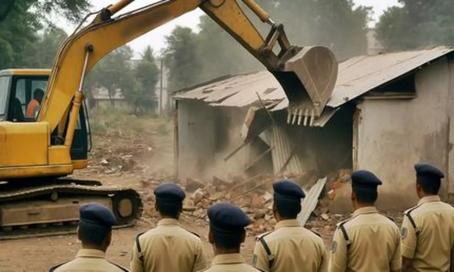 12 more buildings demolished in Ujjains Begum Bagh area