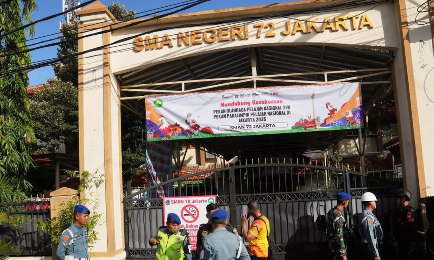 54 injured in explosion at mosque in Indonesia’s Jakarta