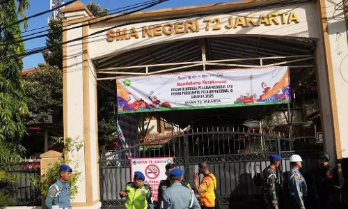 54 injured in explosion at mosque in Indonesia’s Jakarta