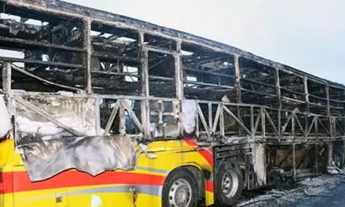 Owner of Kaveri travel agency arrested after Andhra bus fire tragedy