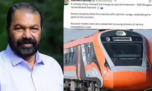 RSS song on board Vande Bharat Express; Kerala education minister orders probe