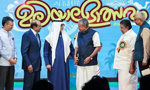 Sheikh Nahyan, Kerala CM attend Kerala Piravi celebrations in Abu Dhabi